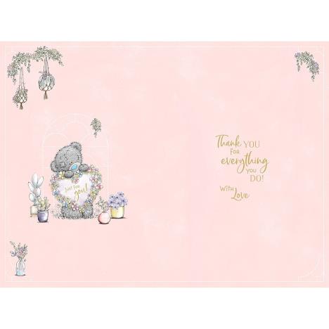 Mum Hanging Plants Me to You Bear Mother's Day Card Extra Image 1